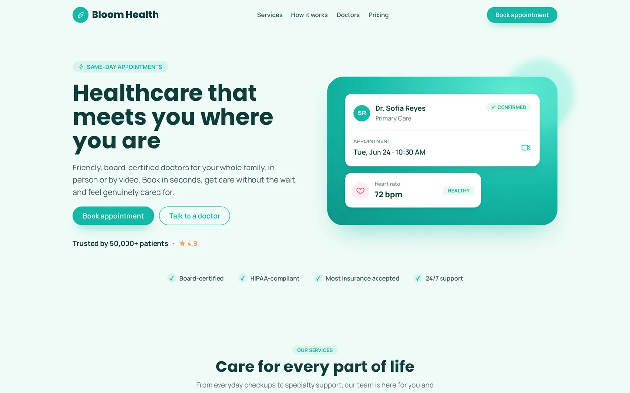 Bloom Health — Healthcare