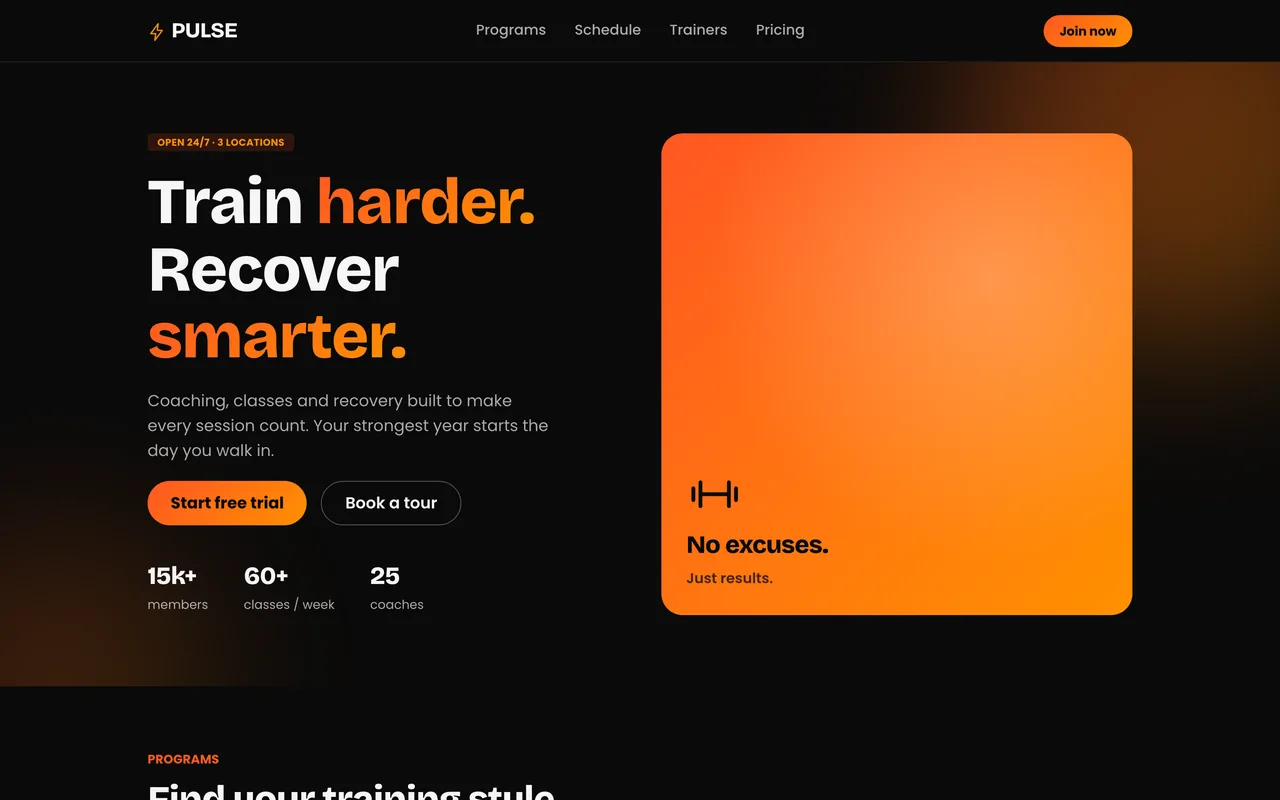 Pulse — Fitness
